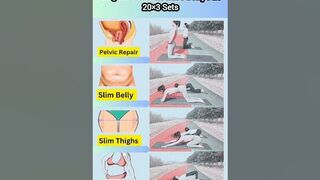 Yoga Pilates-Reduce Belly Fat #yoga #exercise #shorts