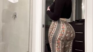 FLARED PANTS TRY ON HAUL @bikinishauls | MICRO BIKINI TRY ON HAUL 2023 | BIG BOOTY | BOOBS 4k