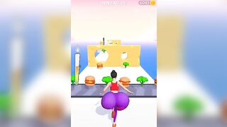 Twerk race 3d level 21/22/23/24/25/26 top game android ???? #bodyrace #gameplay