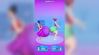 Twerk race 3d level 21/22/23/24/25/26 top game android ???? #bodyrace #gameplay