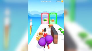 Twerk race 3d level 21/22/23/24/25/26 top game android ???? #bodyrace #gameplay