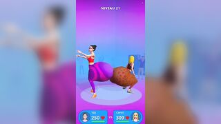 Twerk race 3d level 21/22/23/24/25/26 top game android ???? #bodyrace #gameplay