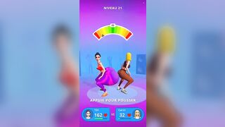 Twerk race 3d level 21/22/23/24/25/26 top game android ???? #bodyrace #gameplay