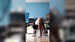 Handstand #handstandworkout #calisthenics #ejercicio #twerk #glúteos.