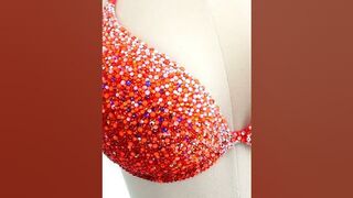 Bikinis Glistening Strawberry | Bohemica: Crystal Bikini Salon