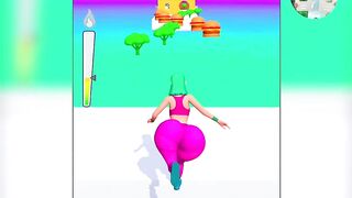 Twerk Race 3d - Gameplay Walkthrough - All Levels (IOS, Android) #21