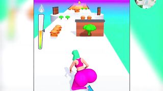 Twerk Race 3d - Gameplay Walkthrough - All Levels (IOS, Android) #21