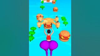 Twerk race 3d running game #twerkrace #gaming #games #viralshortvideo