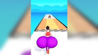 Twerk race 3d running game #twerkrace #gaming #games #viralshortvideo