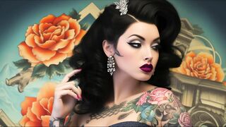 Beautiful Women In Bikinis With Tattoos | A.I Generated