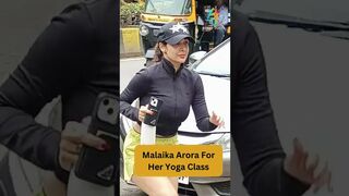 Malaika Arora for Her Yoga class #bollyjolly #entertainment #shorts