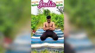 Yoga challenge except #yoga #trending #shortsfeed #fitness #love #meditation