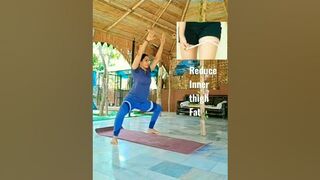 Reduce inner thigh fat....#thighfat #thighexercises #squad #yoga #makeba #exercise #trending #yt