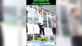 How to Make PULLUPS Easier! TRY THIS! #pullups #pullup #deadhang #stretching #shorts