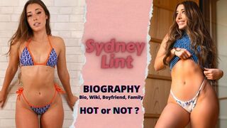 Sydney Lint Wows In All Bikinis She Wears (Jaw-dropping Pics)