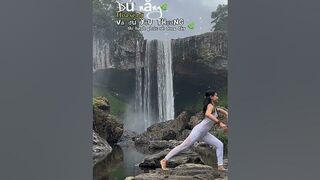 Yoga flow hòa cùng thác K50