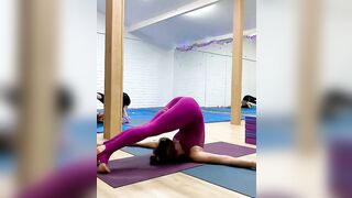 Yoga Forward fold Stretching | plow pose