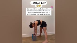 Vuélvete más flexible así! ‼️ #yoga #flexibility #salud #fyp #shorts #ytshorts #body #movement