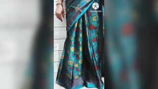 Flipkart Saree ????Under 500 ||Try on Haul ???? #flipkart #youtubeshorts #janvidreamsimple