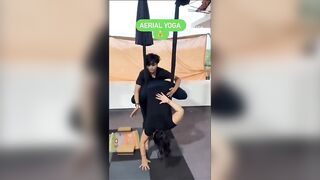 Aerial yoga