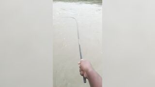 Fishing rod???? flexible######fishingvideo