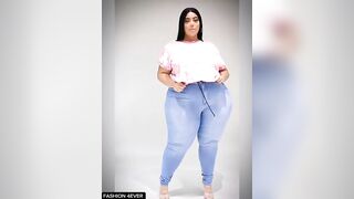 Plus size Temu Clothing Haul_ Curvy Lingerie Model #plussize