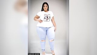 Plus size Temu Clothing Haul_ Curvy Lingerie Model #plussize