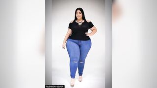 Plus size Temu Clothing Haul_ Curvy Lingerie Model #plussize