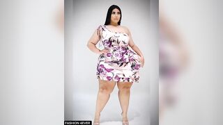 Plus size Temu Clothing Haul_ Curvy Lingerie Model #plussize