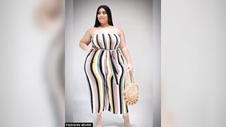 Plus size Temu Clothing Haul_ Curvy Lingerie Model #plussize