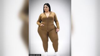 Plus size Temu Clothing Haul_ Curvy Lingerie Model #plussize