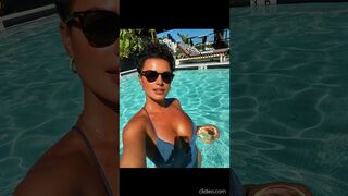 JOY TAYLOR AND MJ ACOSTA-RUIZ LABOR DAY MONDAY IN BIKINIS