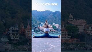 Yoga Asana at ganga kinare | Rishikesh #yogaurmi #yoga #yogabody #yogawithurmipandya #fitness