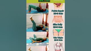 Weight loss exercise at home #shorts #weightloss #yoga