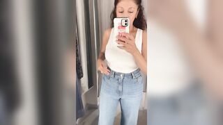 Baggy Jean Try On Haul | H&M | Petite