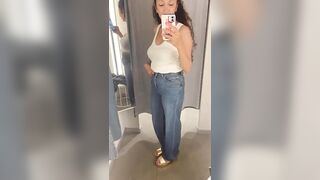 Baggy Jean Try On Haul | H&M | Petite