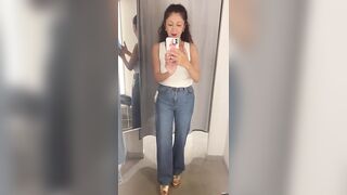 Baggy Jean Try On Haul | H&M | Petite