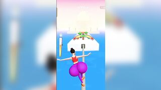 TWERK RACE 3DRACING GAME#short# YouTube viral #funny comedy game#pobgmobil #HAPPY girls#N-H,GAMER