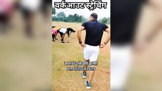 body stretching body relex #jhansiacademy #army #viral #academy