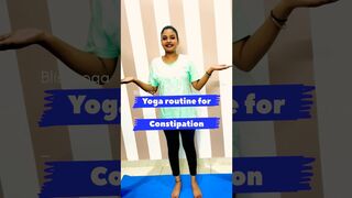 Yoga routine for constipation.????‍♀️#constipation #stomach #yogamorning #routines #yoga #peacefulmind