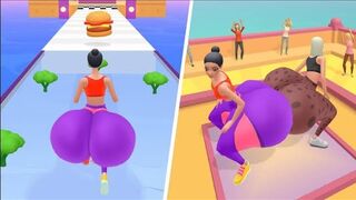 Twerk Race 3D Gameplay Trailer Android,ios New Game videos #games #video