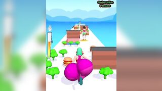 Twerk Race 3D - Running Game #shorts #shortsfeed #gameplay