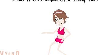 17 GoAnimate Girls Dance In Their Bikinis!