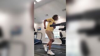 #shorts || Treadmill Dancing Warmup Awakening #stretching #breathing #fitness #dance #viral #balance