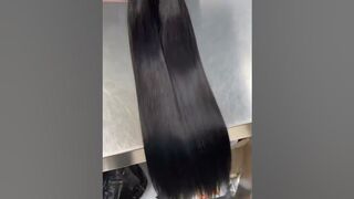 Flexible i tip human hair #humanhair #humanhairextensions #humanhairfactory #hairextensions