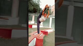 mahadev ke bhakt like karo ???? #flexible #yogaqueen #art #artistic #yoga #shiva #mahadev #mahakal