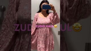 ZUDIO Try on Haul????Watch Full video on my channel???? #zudiofinds #ashortaday #zudiokolkata #shorts