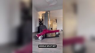 Gymnast Stretching workout #shortsvideo #trendingshorts