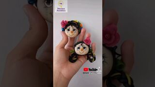 Tutorial de muñeca lele en pasta flexible. #pastaflexible #muñecas #mexico #15septiembre #clay #diy