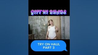 GIFT NI @BhadsVelocityX • TRY ON HAUL PART 3 | JULIA EVANGELINE UNITE #shortvideo #shein #sheinhaul